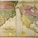 Antique Map Of United States C 1800 Stock Image Image Of Antique