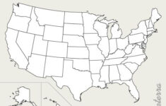 01 Blank Printable US States Map pdf Map Quiz Us Map Printable