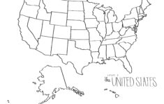 10 Inspirational Printable Map Of The United States Blank Printable Map