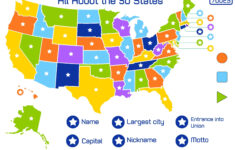 10 Inspirational Printable Map Of The United States With State
