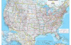 2014 United States Political National Geographic Atlas Of The World