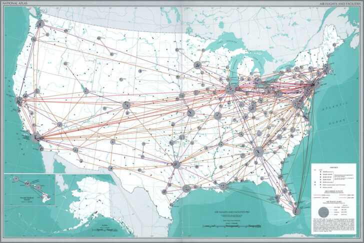 Map Of USA Airports
