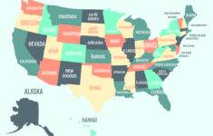 5 best printable map of united states printablee 4 5 Best Printable Map Of United States Printablee