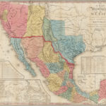 A Map Of The United States Of Mexico As Organized And Defined By The