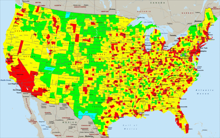 Air Quality Map USA