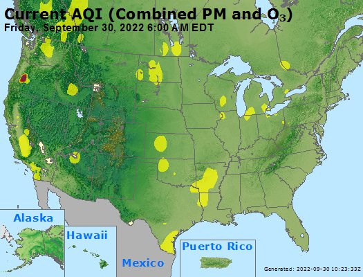 Air Quality Index AQI 