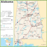 Alabama Highway Map