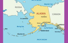 Alaska Maps With States And Cities WhatsAnswer