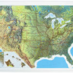 Amazon U S Raised Relief Topographical Map 3D Rand McNally