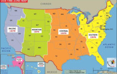 Amazon US Time Zone Map Laminated 36 W X 23 6 H Office