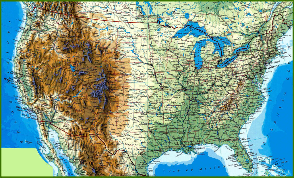 America Map 4k Desktop Wallpapers Wallpaper Cave Printable Map Of Usa