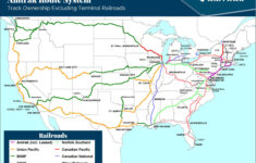 Amtrak Route System Map Association Of American Railroads