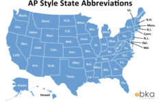 AP Style State Name Abbreviations BKA Content