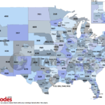 Area Code Map Interactive And Printable