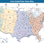 Area Code Time Zone Map 2 Time Zone Map Time Zones Us Area Codes