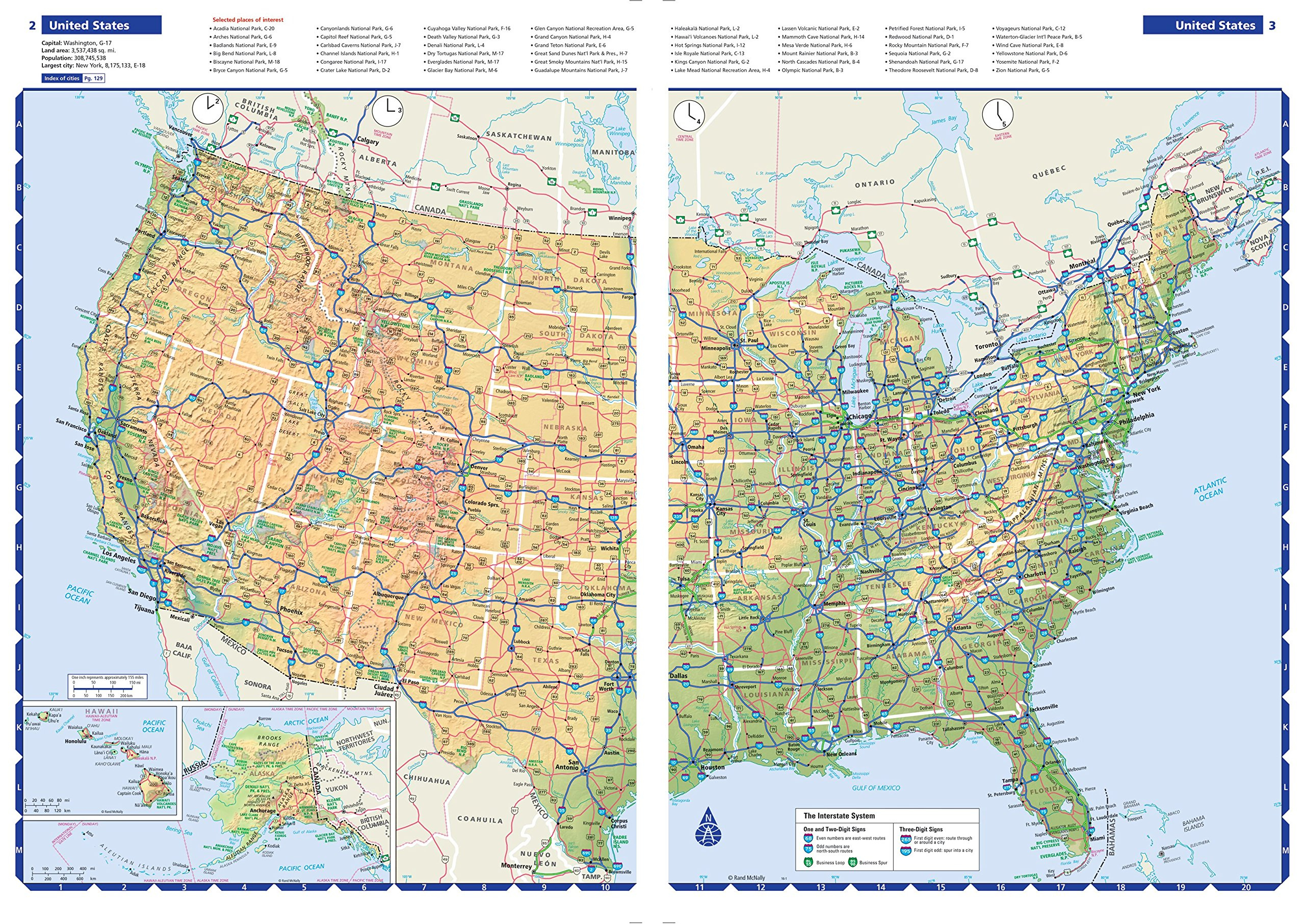 Atlas Usa Archives Voyages Cartes