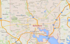 Baltimore Maryland Map United States