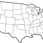 Blank Map Of The United States