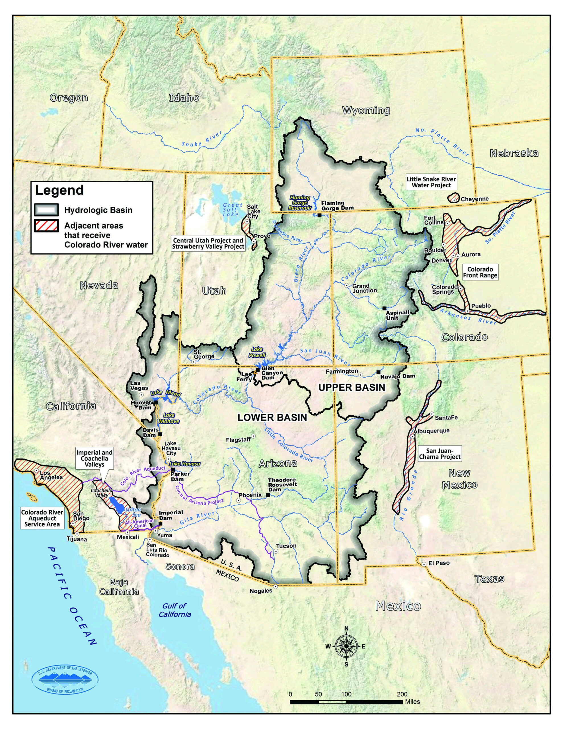 California Water Infrastrucutre Colorado River Systems MAVEN S 
