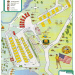 Campground Site Map Campground Camping Usa Lake