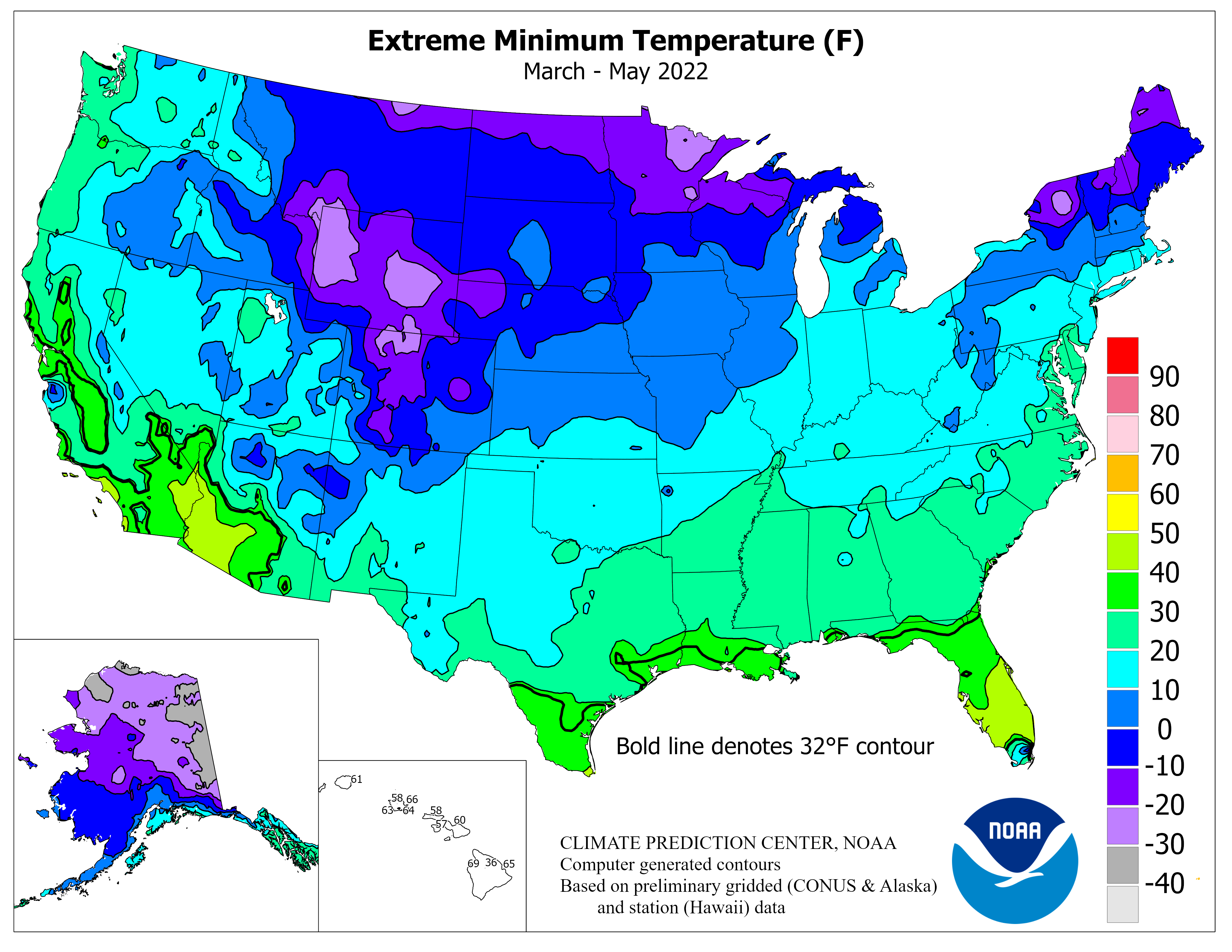 Climate Prediction Center Monitoring And Data Regional Climate Maps USA