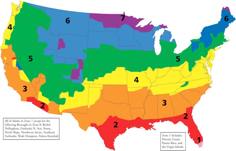 Climate Zone Map Of The United States ClipArt Best ClipArt Best 