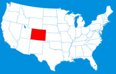 Colorado Map Guide Of The World