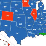 Concealed Carry States Map 2016 Printable Map