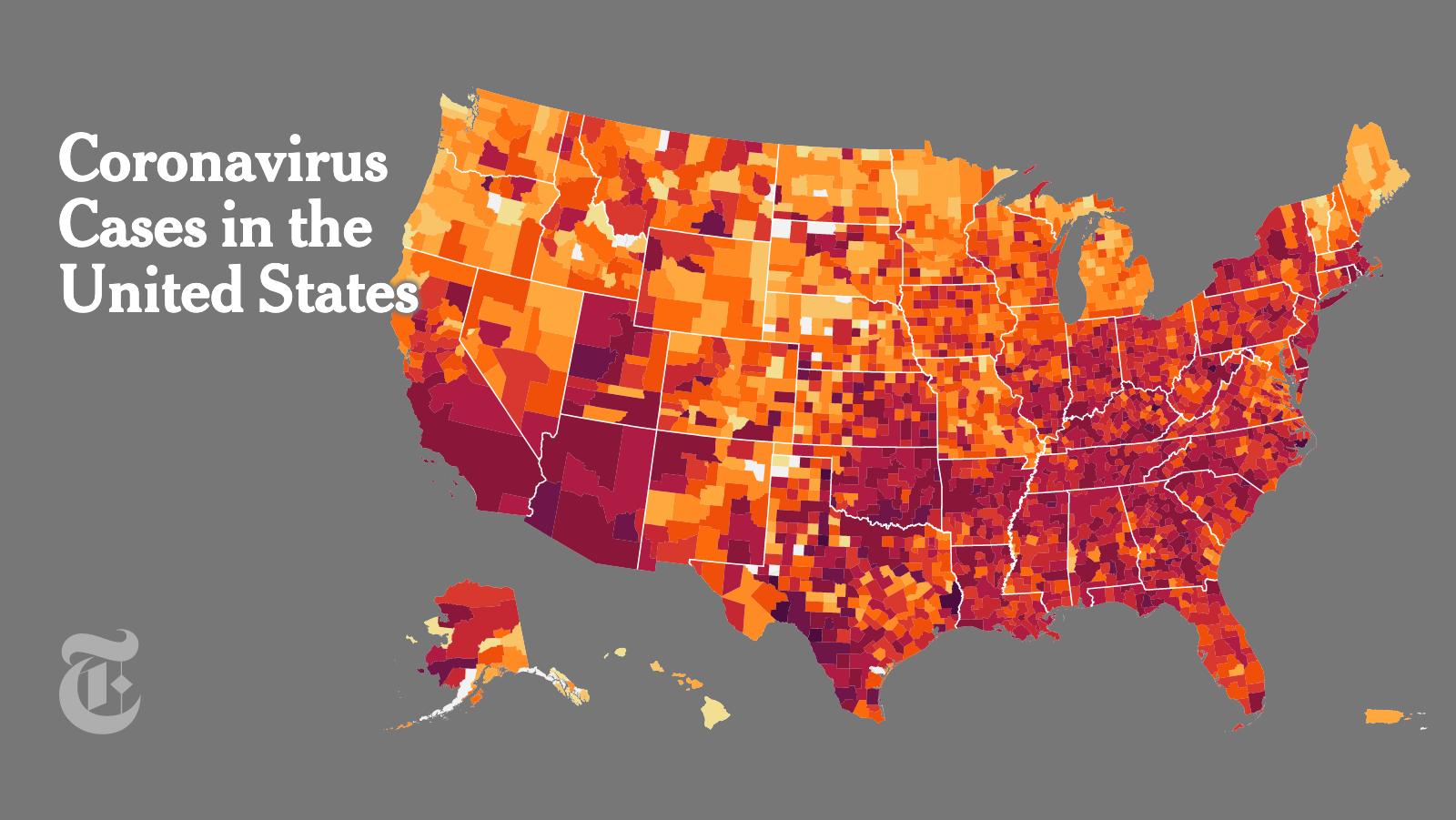 Coronavirus In The U S Latest Map And Case Count The New York Times