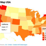 Coronavirus In The US Map Case Counts And News Live Science