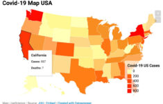 Coronavirus In The US Map Case Counts And News Live Science