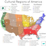 Cultural Regions Of The United States Round 2 Map Appalachia America