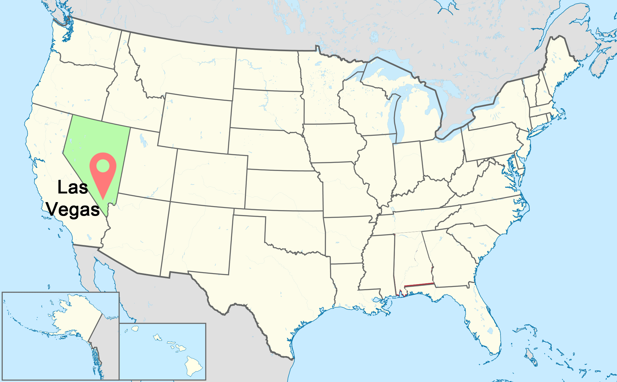 Current Time In Las Vegas United States Map And Weather UTC GMT