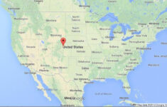 Denver Map Usa Denver On Us Map Colorado USA