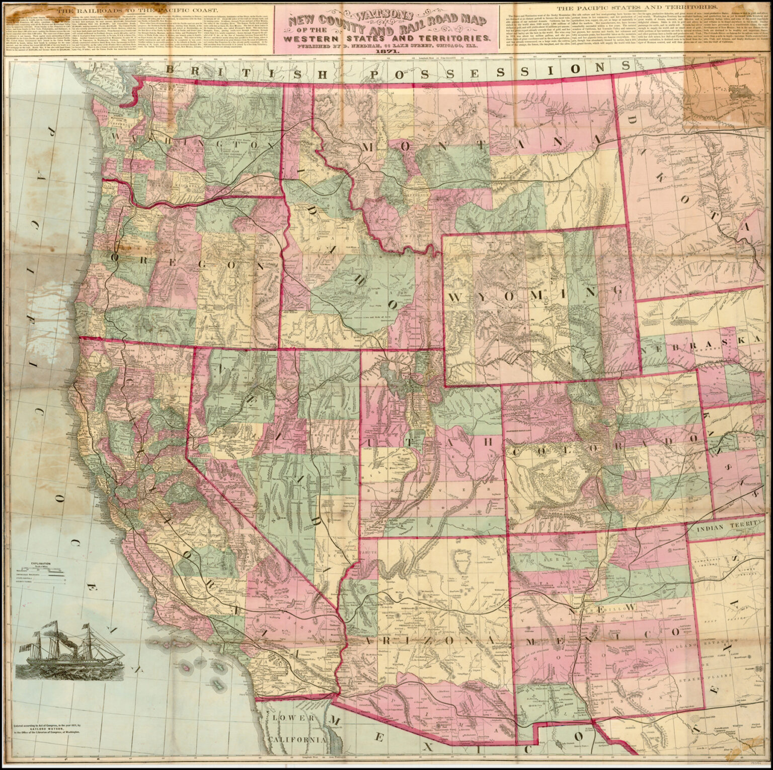 Detailed Road Map Of Western United States | Printable Map Of USA