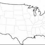 East Coast Of The United States Free Map Blank For Outline Eastern