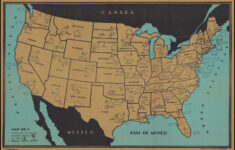 Educational Map Of United States Map No 1 Barry Lawrence Ruderman