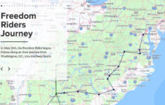 Follow The Path Of The Freedom Riders In This Interactive Map History