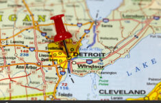 Foto Detroit Oggi Detroit Michigan Usa Foto Stock Bobby22