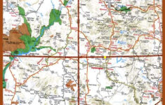 Four Corners Roadmap Four Corners Land Of Enchantment Southwest Desert