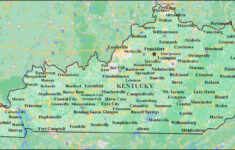Free Printable Kentucky Map Collection And Other US State Maps