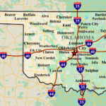 Free Printable Oklahoma Map Collection And Other US State Maps