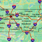 Free Printable Tennessee Map Collection And Other US State Maps