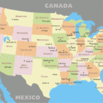 Free Printable Us Map With States And Capitals United States Map