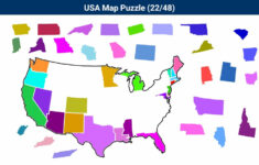 Free Us Map Puzzle Game New Printable Map Puzzles Letmedow