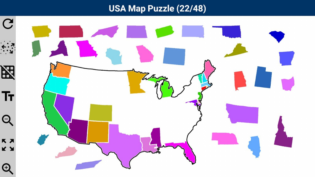 Free Us Map Puzzle Game New Printable Map Puzzles Letmedow 