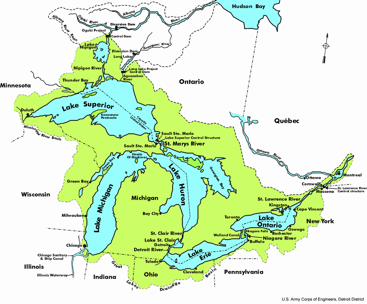 Great Lakes Simple English Wikipedia The Free Encyclopedia