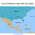 Gulf Of Mexico Map PowerPoint Templates Free PowerPoint Templates