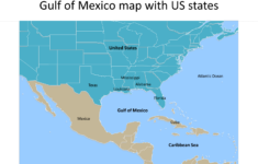 Gulf Of Mexico Map PowerPoint Templates Free PowerPoint Templates