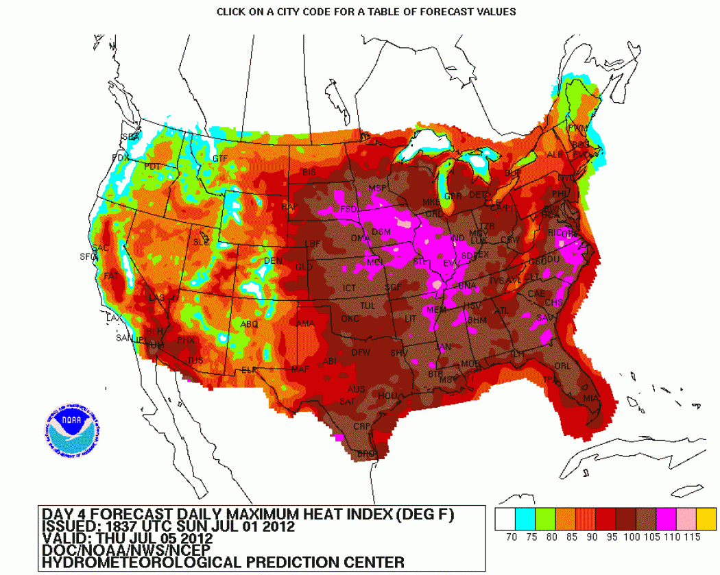 Heat Wave Continues As Storm Cleanup Drags On Climate Central